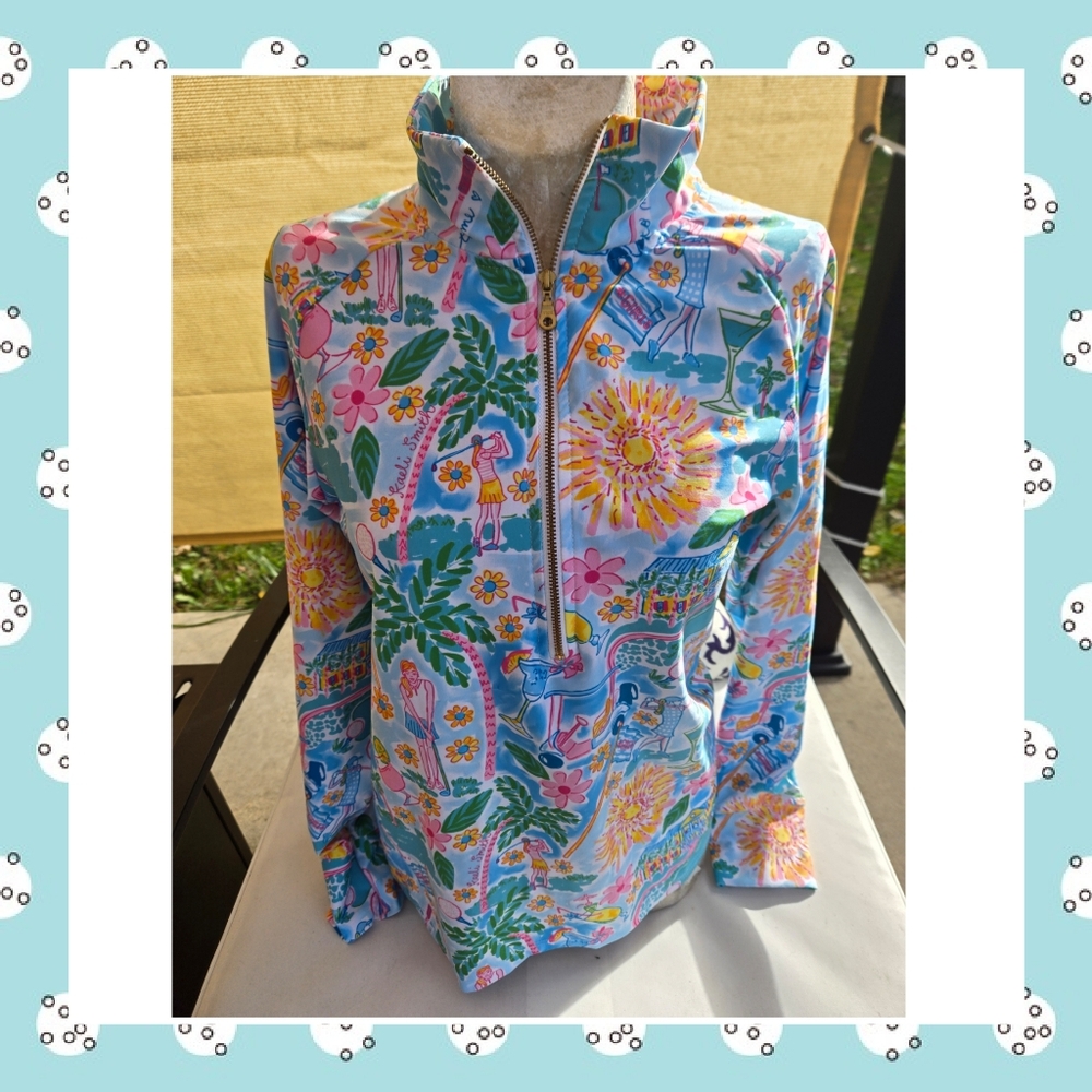 Kaeli Smith Womens Golf Pullover Size Xs